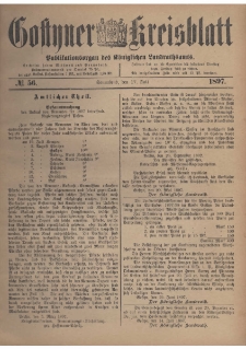 Gostyner Kreisblatt 1897.07.17 Nr 56