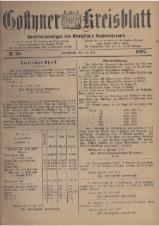 Gostyner Kreisblatt 1897.07.24 Nr 58