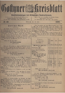 Gostyner Kreisblatt 1897.07.28 Nr 59