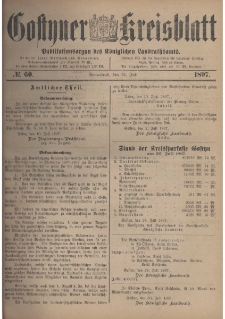 Gostyner Kreisblatt 1897.07.31 Nr 60