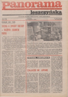 Panorama Leszczyńska 1984.10.07 R.6 Nr41(246)