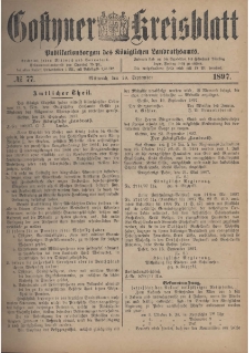 Gostyner Kreisblatt 1897.09.29 Nr 77