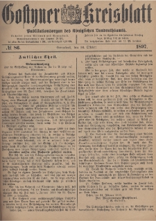 Gostyner Kreisblatt 1897.10.30 Nr 86