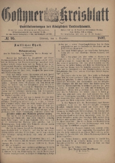 Gostyner Kreisblatt 1897.12.01 Nr 95