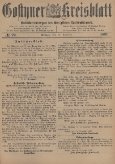 Gostyner Kreisblatt 1897.12.15 Nr 99