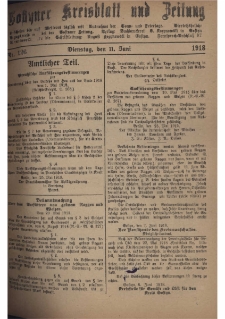 Gostyner Kreisblatt und Zeitung 1918.06.11 Nr 126