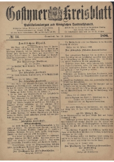 Gostyner Kreisblatt 1896.02.15 Nr 14