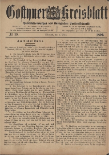 Gostyner Kreisblatt 1896.03.04 Nr 19