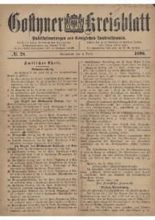 Gostyner Kreisblatt 1896.04.04 Nr 28