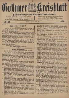 Gostyner Kreisblatt 1896.05.20 Nr 41