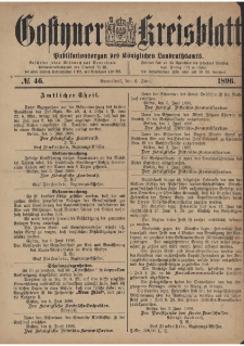Gostyner Kreisblatt 1896.06.06 Nr 46