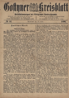 Gostyner Kreisblatt 1896.06.27 Nr 52