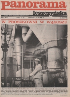 Panorama Leszczyńska 1986.02.16 R.8 Nr7(317)