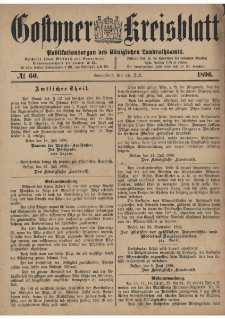 Gostyner Kreisblatt 1896.07.25 Nr 60