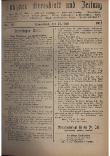 Gostyner Kreisblatt und Zeitung 1918.07.20 Nr 160