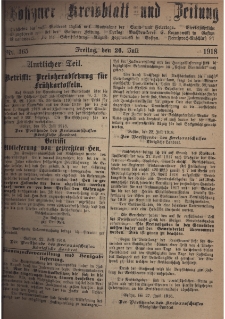 Gostyner Kreisblatt und Zeitung 1918.07.26 Nr 165