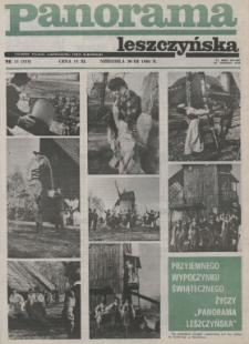 Panorama Leszczyńska 1986.03.30 R.8 Nr13(323)