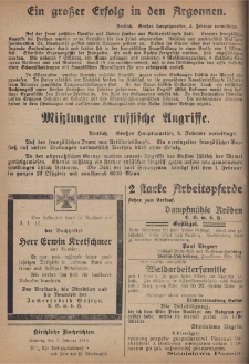 Gostyner Kreisblatt und Zeitung 1915.02.06 Nr 31