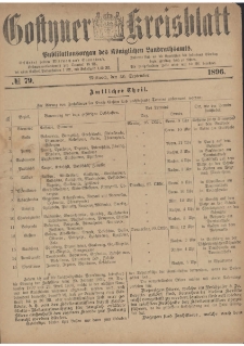 Gostyner Kreisblatt 1896.09.30 Nr 79