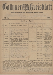 Gostyner Kreisblatt 1896.10.10 Nr 82