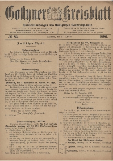 Gostyner Kreisblatt 1896.10.21 Nr 85
