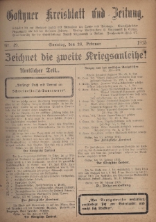 Gostyner Kreisblatt und Zeitung 1915.02.28 Nr 49