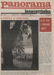Panorama Leszczyńska 1986.07.13 R.8 Nr28(338)