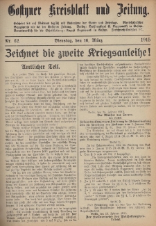 Gostyner Kreisblatt und Zeitung 1915.03.16 Nr 62
