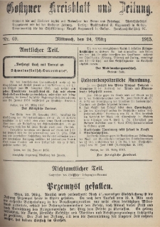 Gostyner Kreisblatt und Zeitung 1915.03.24 Nr 69