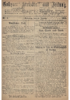 Gostyner Kreisblatt und Zeitung 1916.01.04 Nr 2