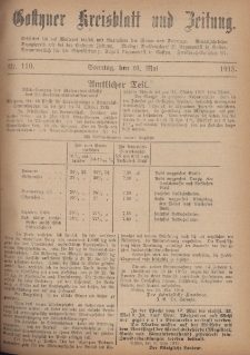 Gostyner Kreisblatt und Zeitung 1915.05.16 Nr 110