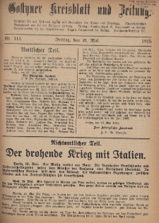 Gostyner Kreisblatt und Zeitung 1915.05.21 Nr 114
