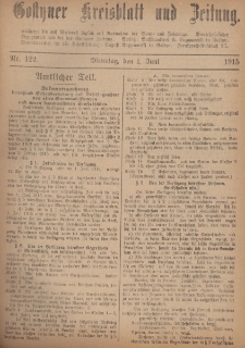 Gostyner Kreisblatt und Zeitung 1915.06.01 Nr 122