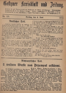 Gostyner Kreisblatt und Zeitung 1915.06.04 Nr 125