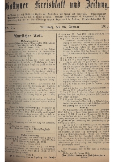 Gostyner Kreisblatt und Zeitung 1916.01.26 Nr 21
