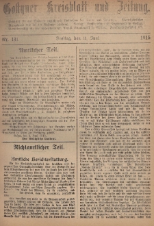 Gostyner Kreisblatt und Zeitung 1915.06.11 Nr 131