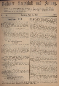 Gostyner Kreisblatt und Zeitung 1915.06.13 Nr 133