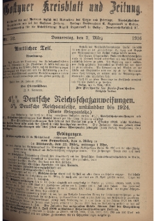 Gostyner Kreisblatt und Zeitung 1916.03.02 Nr 52
