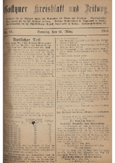 Gostyner Kreisblatt und Zeitung 1916.03.12 Nr 61