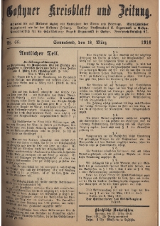 Gostyner Kreisblatt und Zeitung 1916.03.18 Nr 66