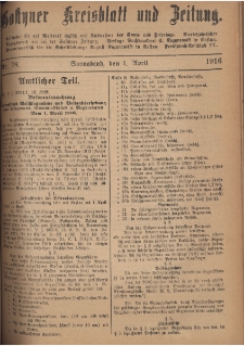 Gostyner Kreisblatt und Zeitung 1916.04.01 Nr 78