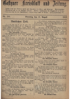 Gostyner Kreisblatt und Zeitung 1915.08.17 Nr 188