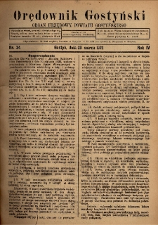 Orędownik Gostyński 1922.03.23 R.4 Nr 34