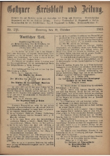 Gostyner Kreisblatt und Zeitung 1915.10.10 Nr 236