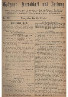 Gostyner Kreisblatt und Zeitung 1915.10.28 Nr 251