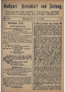 Gostyner Kreisblatt und Zeitung 1915.11.07 Nr 260