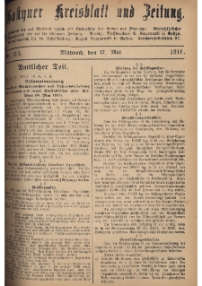 Gostyner Kreisblatt und Zeitung 1916.05.17 Nr 115