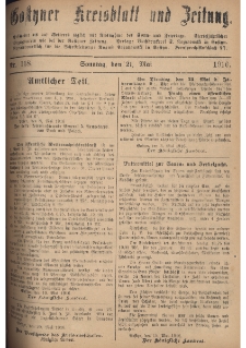 Gostyner Kreisblatt und Zeitung 1916.05.21 Nr 118