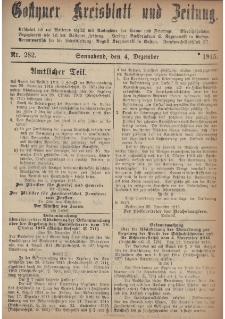 Gostyner Kreisblatt und Zeitung 1915.12.04 Nr 282