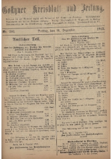 Gostyner Kreisblatt und Zeitung 1915.12.10 Nr 292